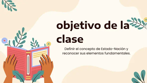 construccion de los Estado Nacion primero medio