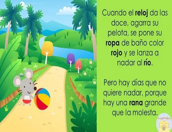 CUENTO DE LA R LA RATONA RENATA