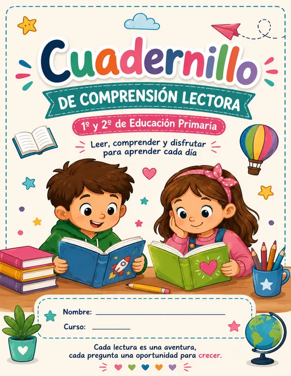 Cuadernillo de Comprensión Lectora 1° y 2° Básico