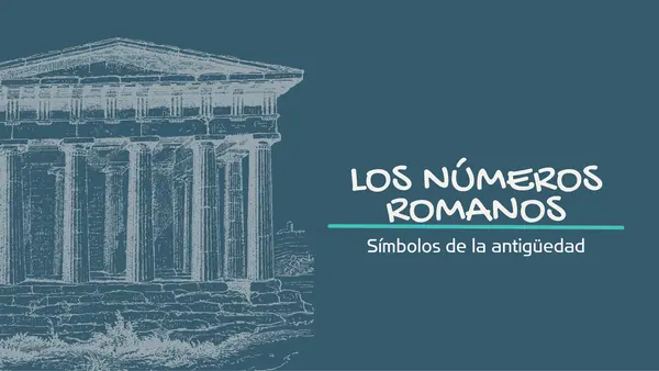 Presentación de Los números romanos 