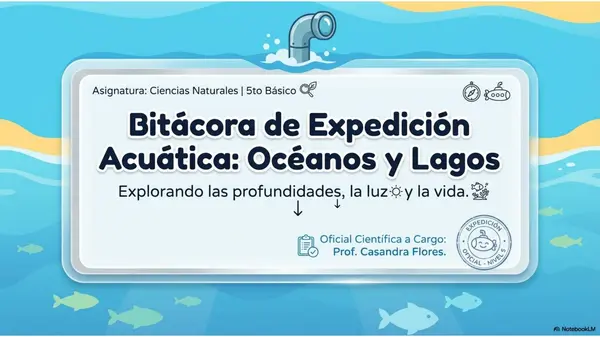 5TO OA 13 CARACTERÍSTICAS DE OCÉANOS Y LAGOS