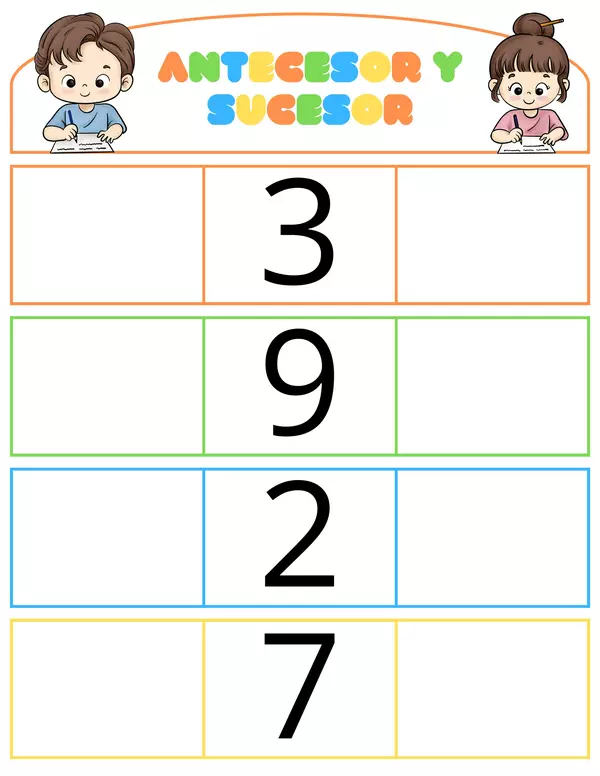 Antecesor y sucesor