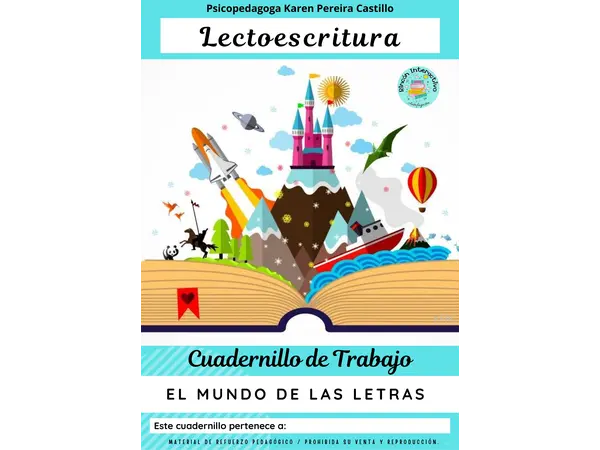 CUADERNILLO DE TRABAJO LECTOESCRITURA 