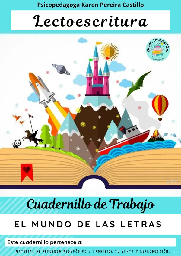 CUADERNILLO DE TRABAJO LECTOESCRITURA 