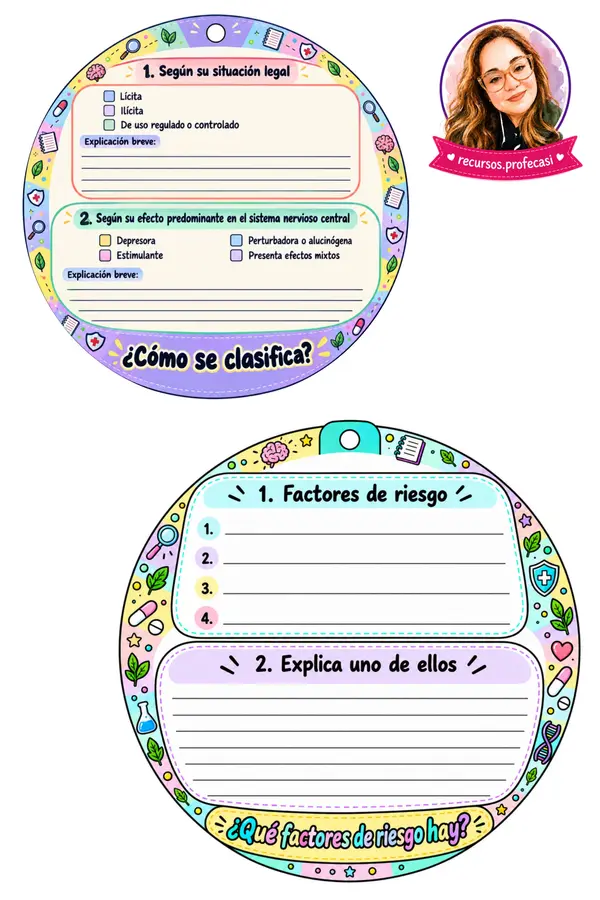 6TO OA 7 FLIPBOOK DROGAS BAJO LA LUPA