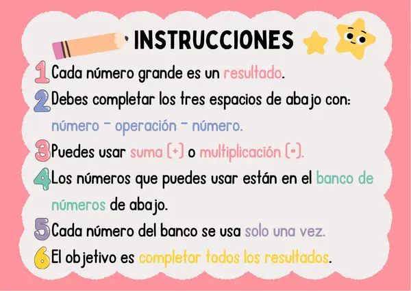 Desafío numérico de cálculo mental