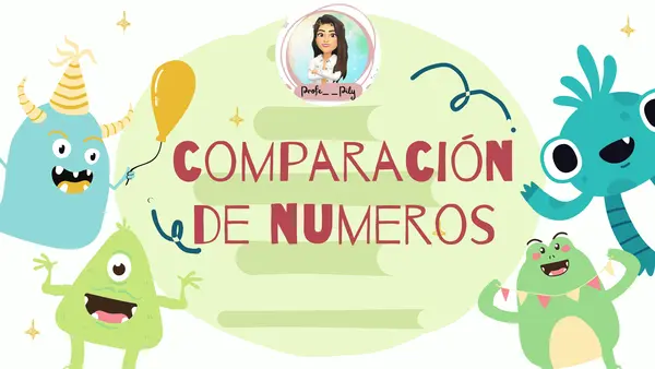 Comparación de numeros hasta 100 y sobre 100