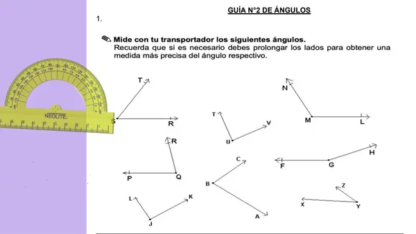 Ángulos opuestos por el vertice