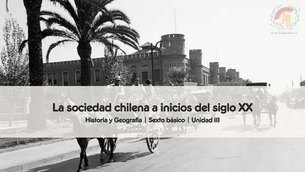 La sociedad chilena a inicios del siglo XX | Sexto Básico