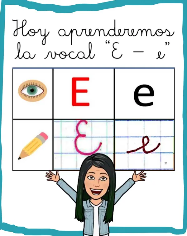 VOCAL "E" - PPT de apoyo a las guías