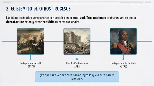 8° Causas de la independencia de América