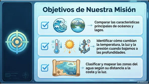 5TO OA 13 CARACTERÍSTICAS DE OCÉANOS Y LAGOS