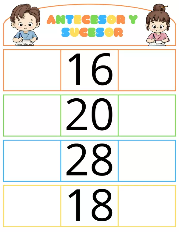 Antecesor y sucesor