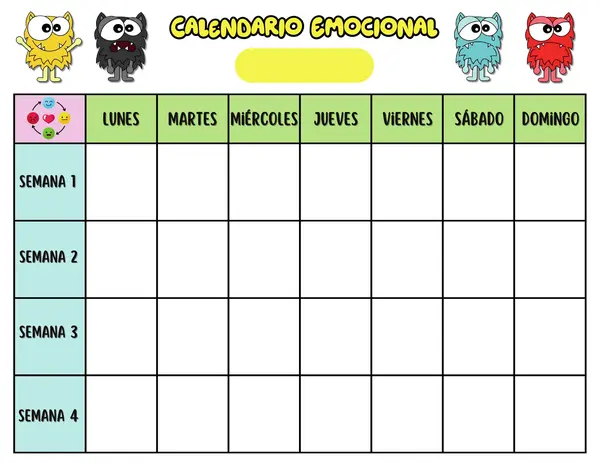 CALENDARIO EMOCIONAL