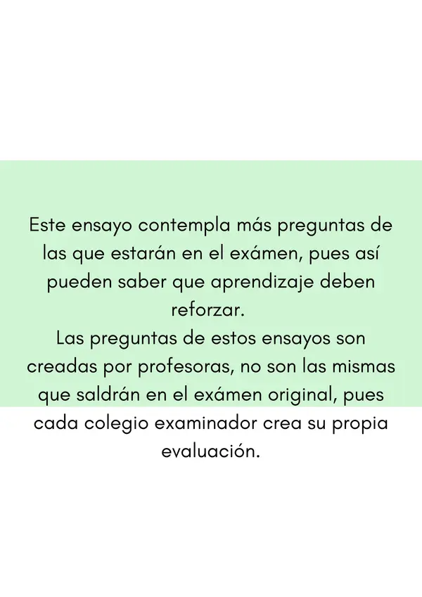 Ensayo 1°MEDIO 2026 EXAMEN LIBRE