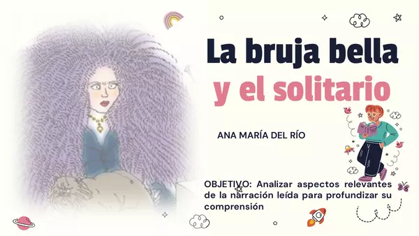 LA BRUJA BELLA Y EL SOLITARIO LAPBOOK