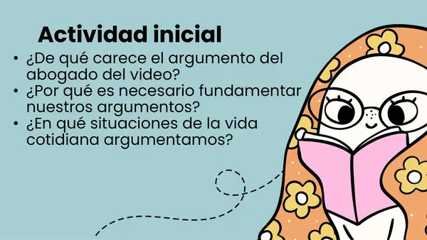 ⭐️ Argumentación y Crítica Literaria: Redacción a partir de Microcuento + Actividad Creativa