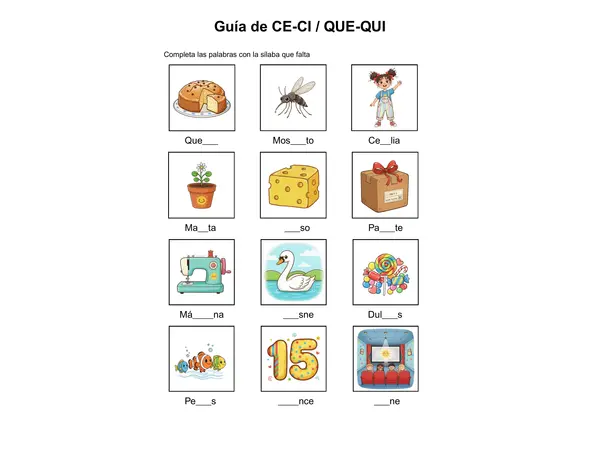 Guía de CE-CI / QUE-QUI