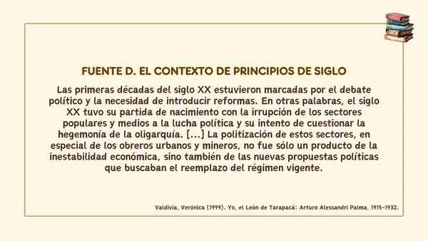 La sociedad chilena a inicios del siglo XX | Sexto Básico