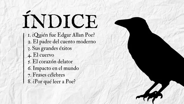 Presentación de Edgar Allan Poe
