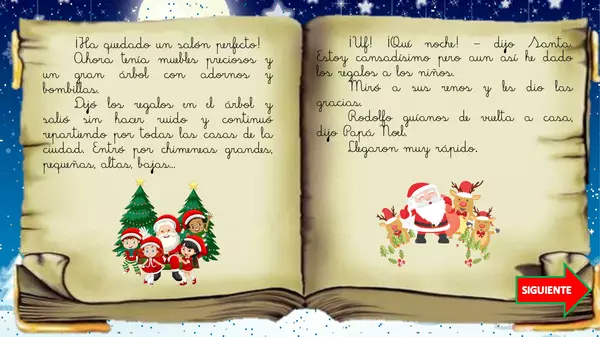Cuento de navidad y comprensión lectora "La brújula de Santa Claus" #navidad