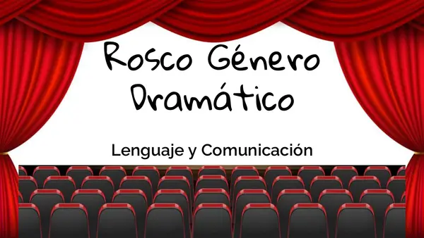 Rosco Género Dramático