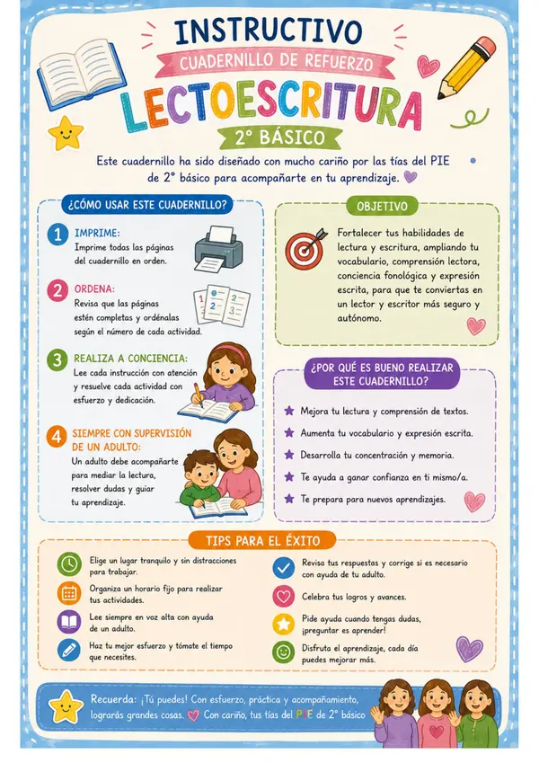 cuadernillo lectoescritura 2°básico 