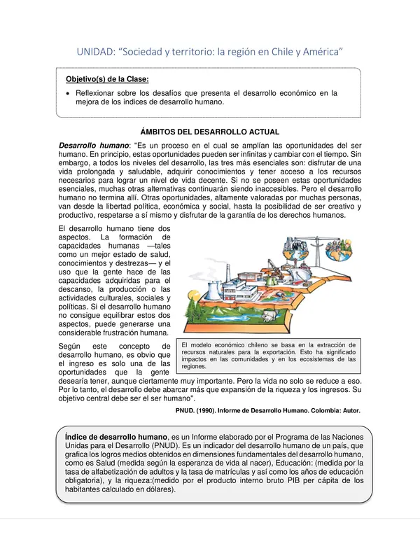 Desarrollo Ecómico y Desarrollo Human