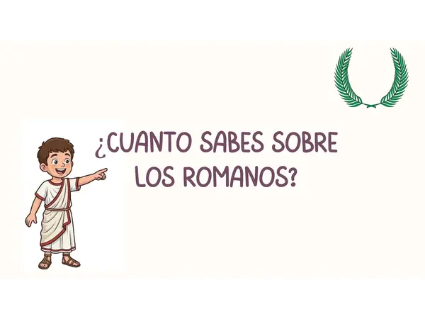 Quiz Los antiguos Romanos
