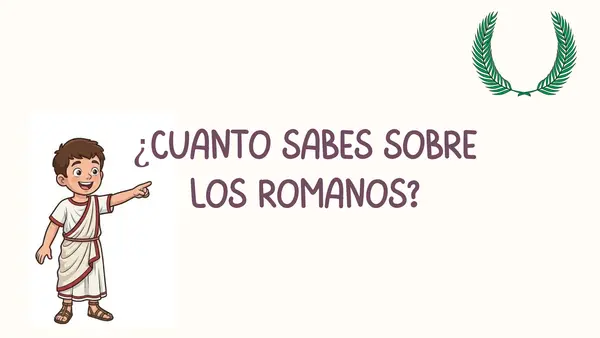 Quiz Los antiguos Romanos