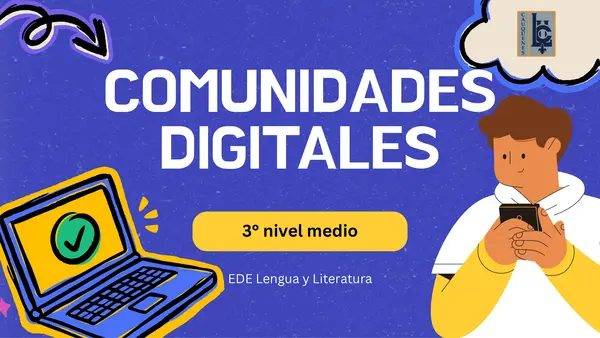 Comunidades digitales Unidad N°3 tercero medio