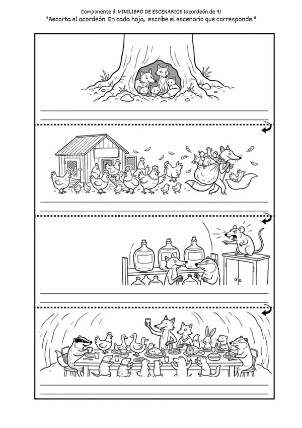 Lapbook "El Superzorro" - Plan Lector Creativo