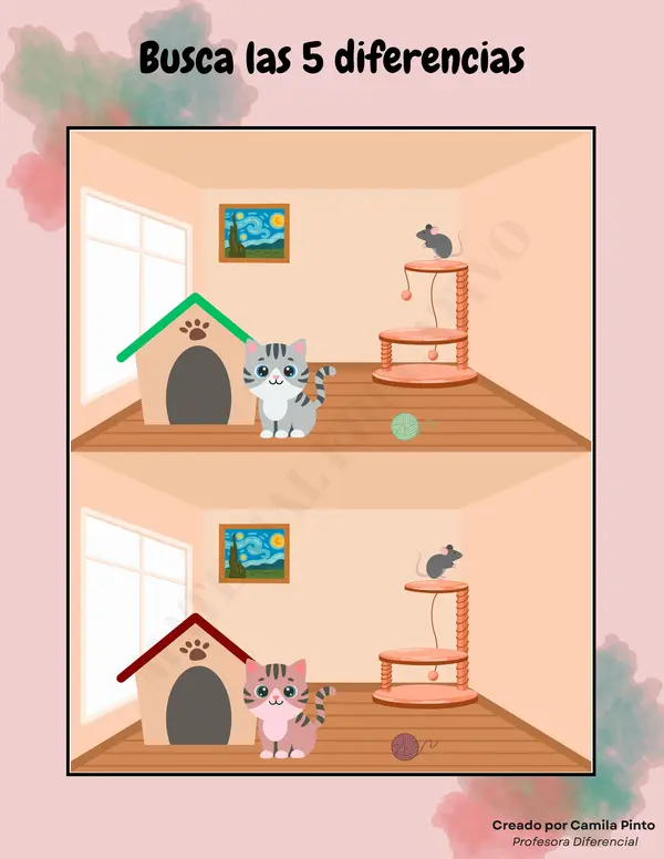 Juego y me concentro | Actividades de atención y lógica infantil